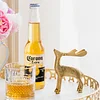 Light luxury brass creative shape deer beer bottle opener
