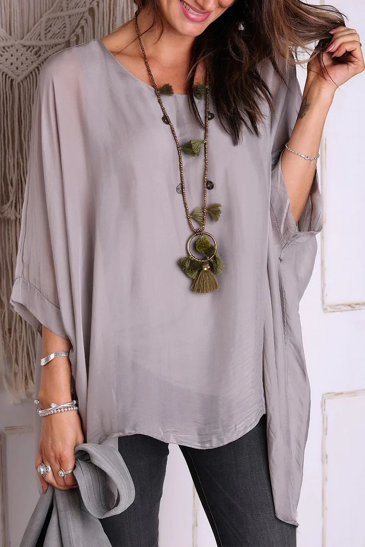 In Your Arms Silk Top