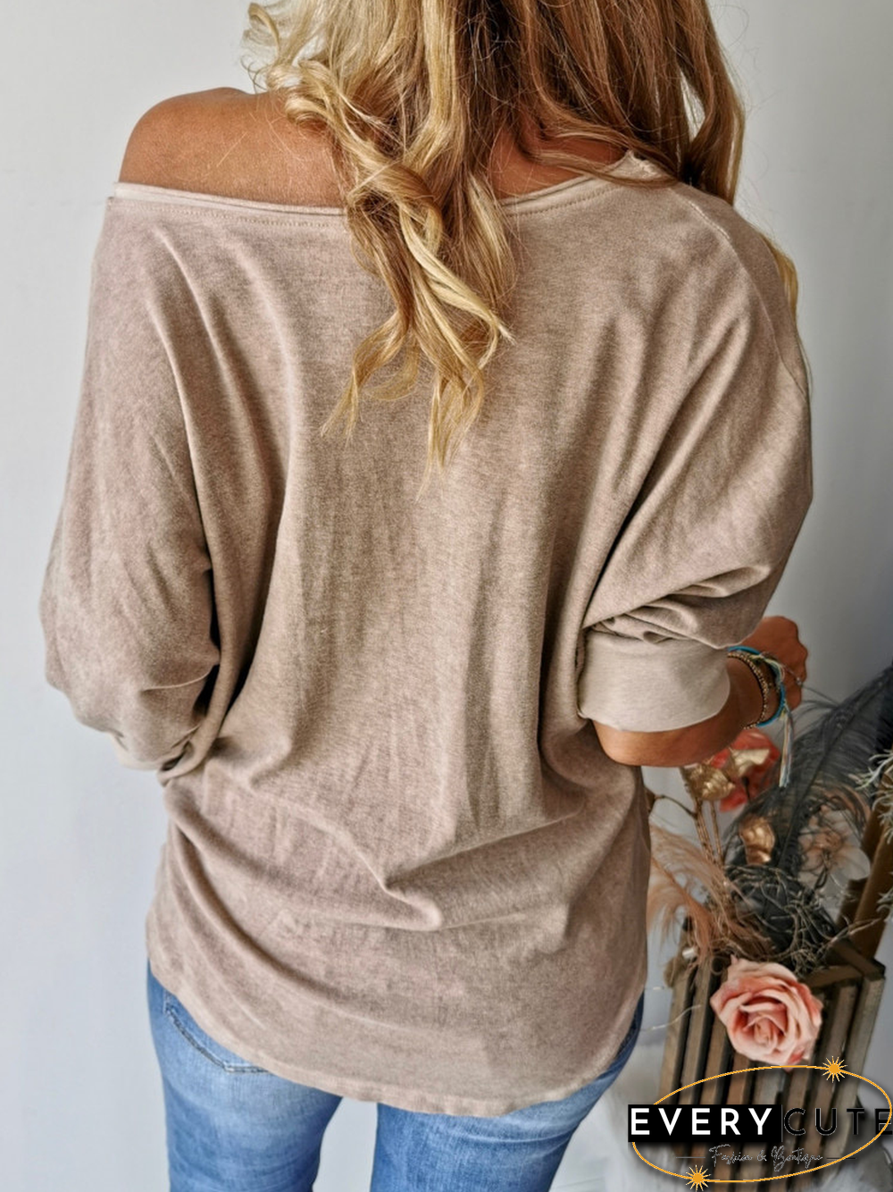 Yellow Cotton Casual Plus Size Blouse