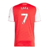 SAKA #7 Arsenal Home Soccer Jersey 2025/26