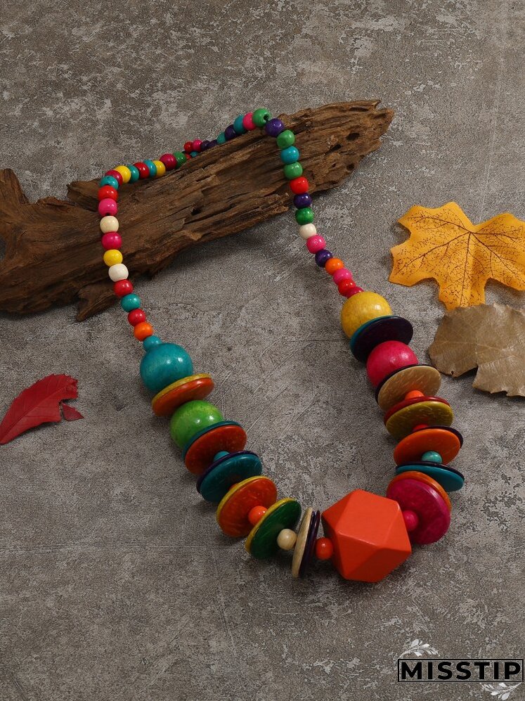 Colorful Beaded Necklace
