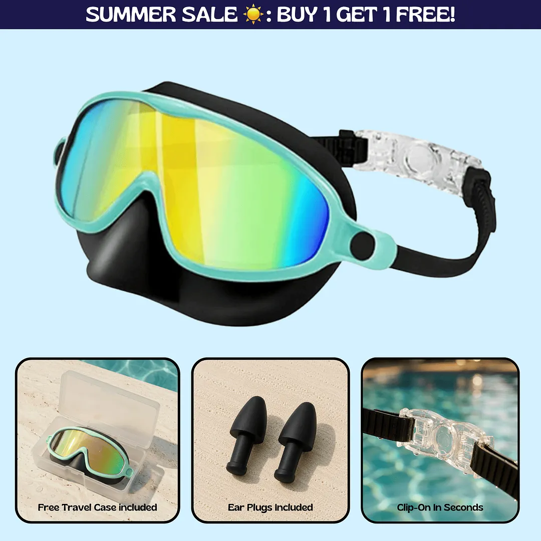 TibaToes&trade; Clip-On Swim Goggles