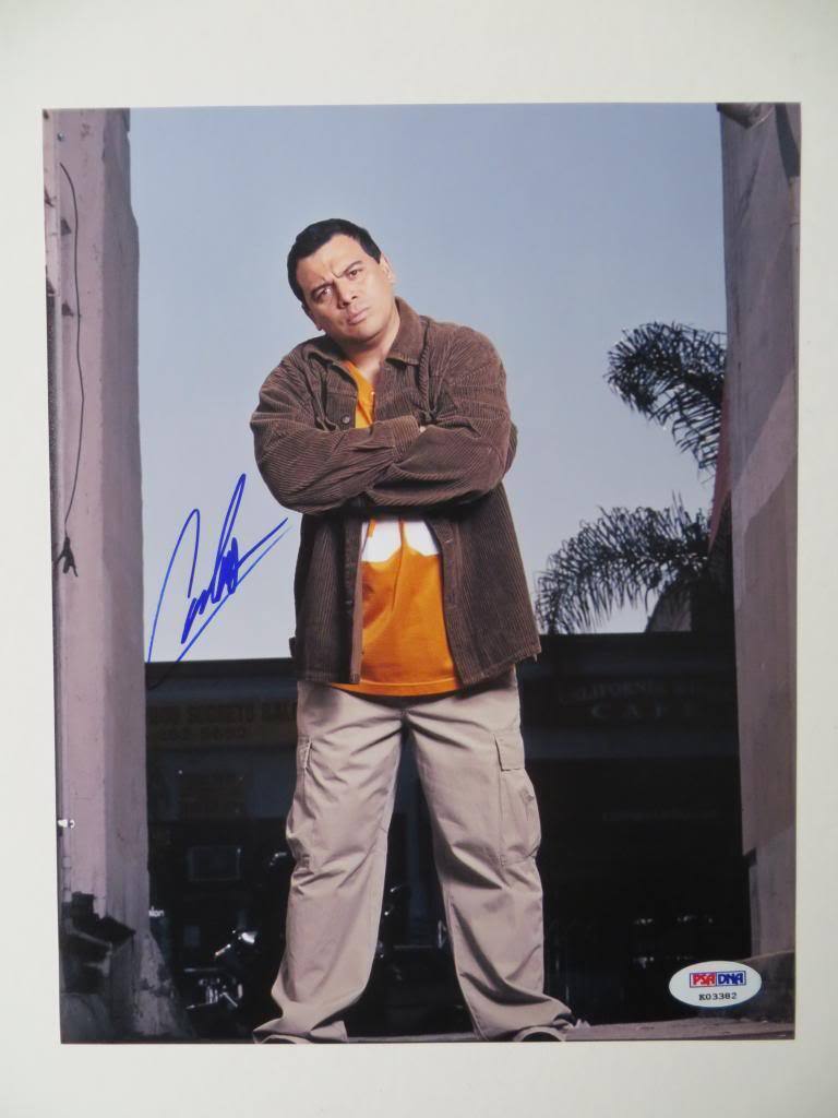 Carlos Mencia Signed Mind of Mencia Authentic 8x10 Photo Poster painting (PSA/DNA) #K03382