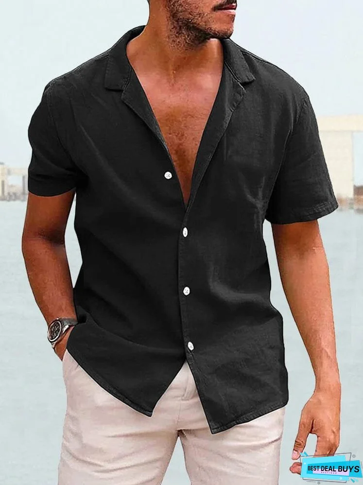 Classic Lapel Casual Shirt