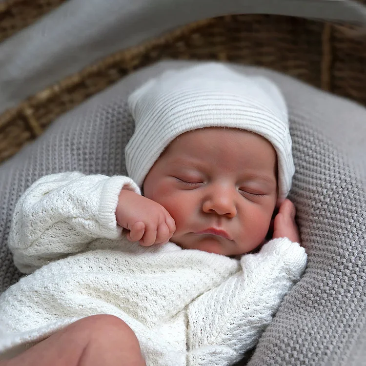 12"&16" Full Body Silicone Baby Doll Girl Pius with A Realistic Birth Mark Just like A Real Baby