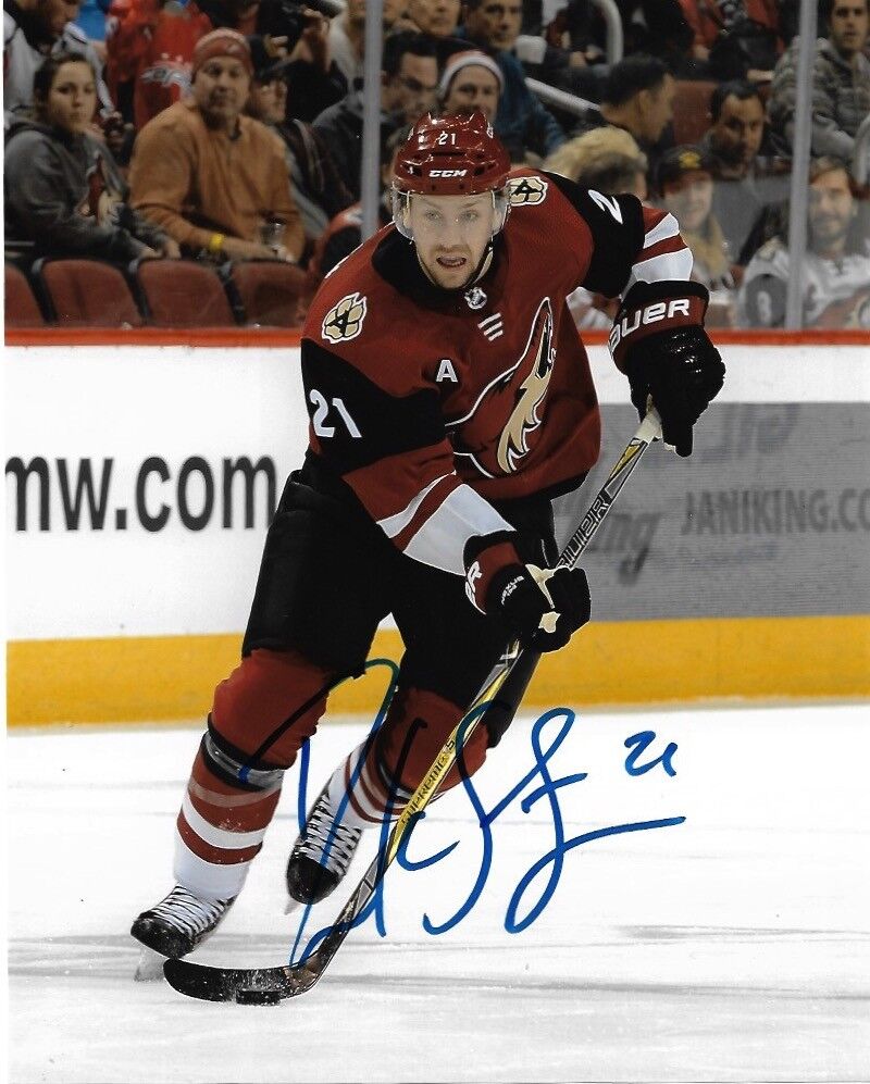 Arizona Coyotes Derek Stepan Autographed Signed 8x10 Photo Poster painting COA #2