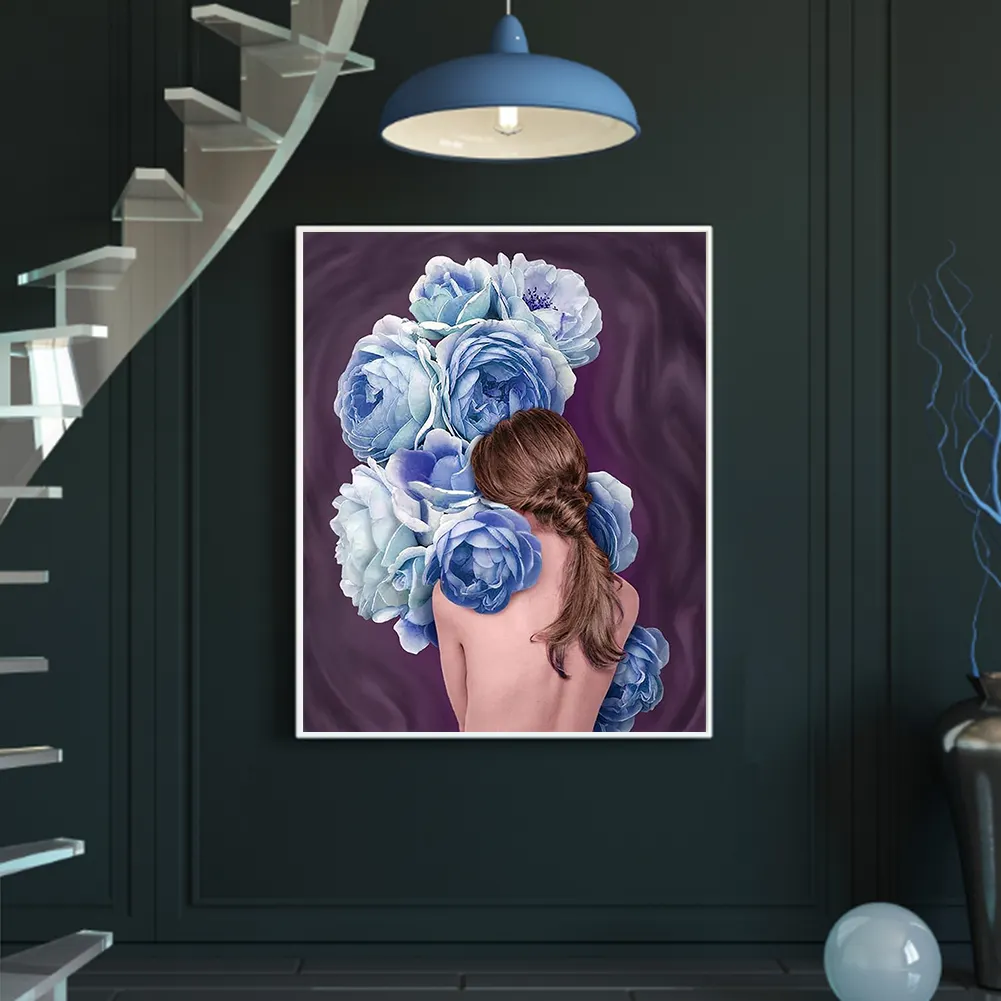 DIY Paint By Number 40*50cm - Flower Personification