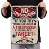 No Trespassing - Vintage Metal Signs(8*12Inch) - Warning