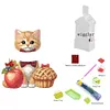 uk.everydayedeals DIY Diamond Painting Acrylic Bobble Head Decoration - Cat Foods