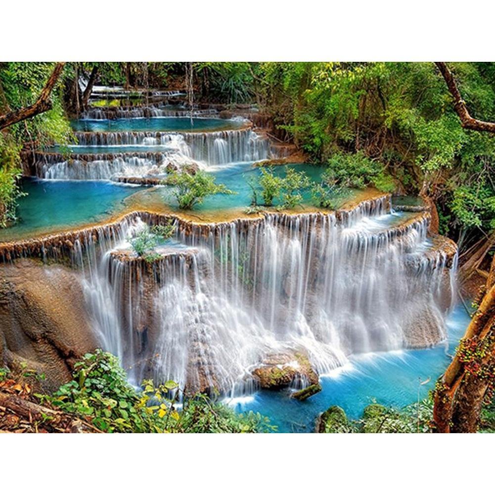 Full Square Diamond Painting - Waterfall(40*50cm)