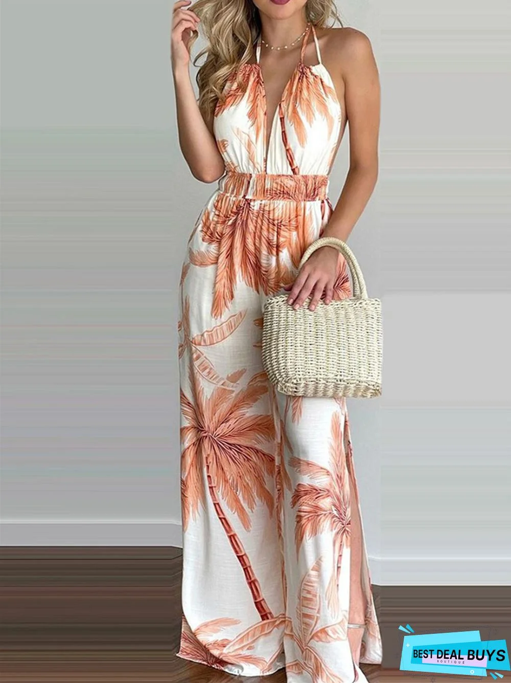 New Dress Digital Print Colorful One-Piece Girl