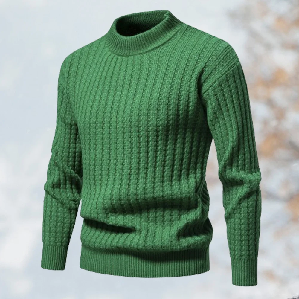 Smiledeer New Autumn and Winter Men's Round Neck Knitted Sweater