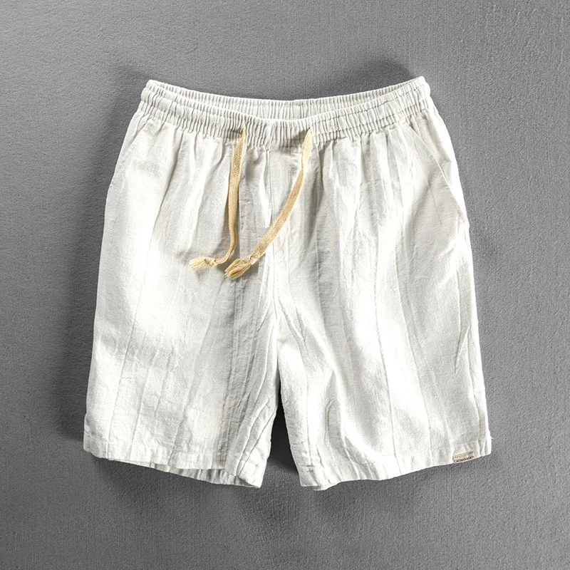 Van Everrett Louisiana Linen Shorts