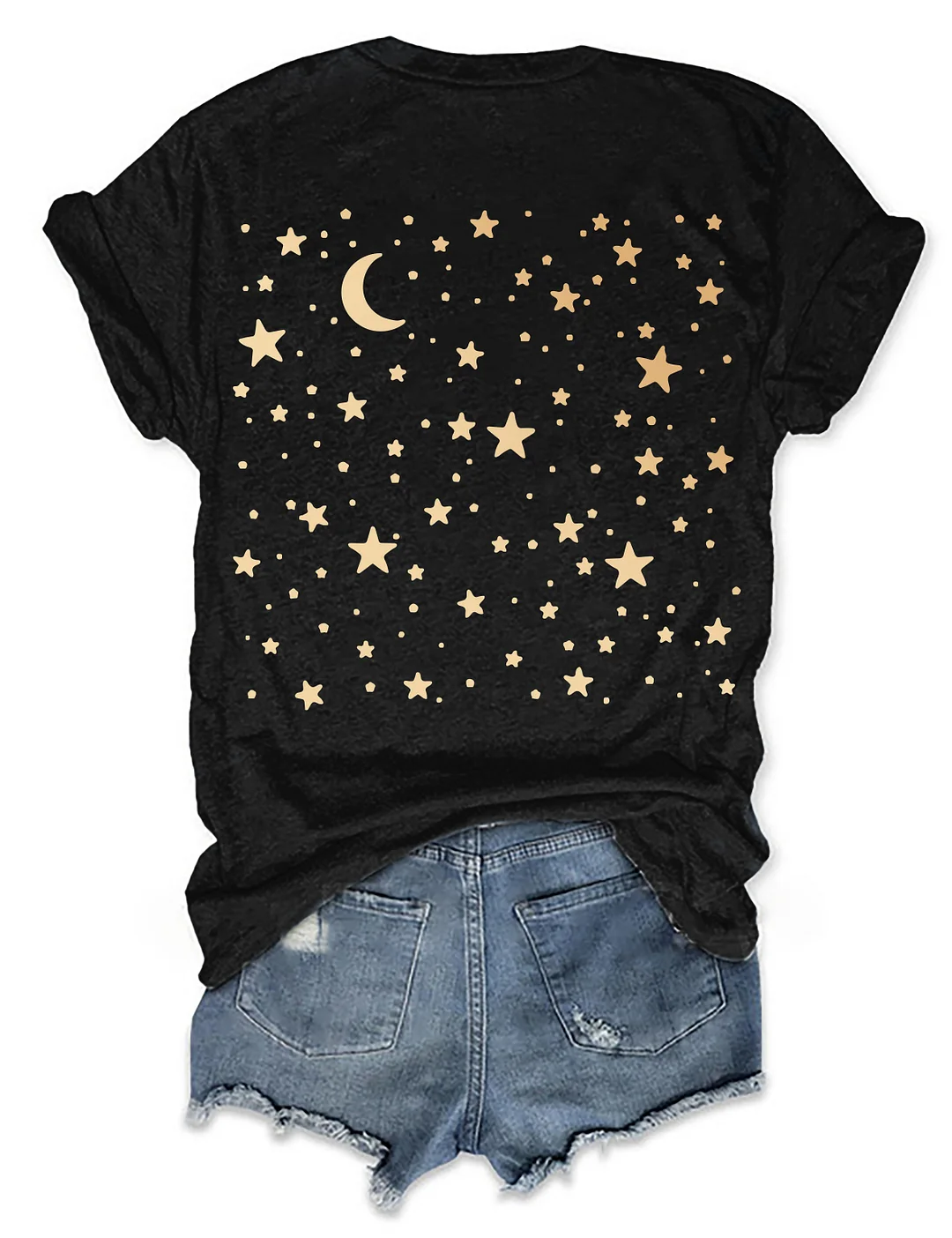 Shiny Mysterious Moon Phase T-shirt