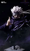 Satoru Gojo & Satoru Gojo Bust Statue - Jujutsu Kaisen Resin Statue - UNO Studio