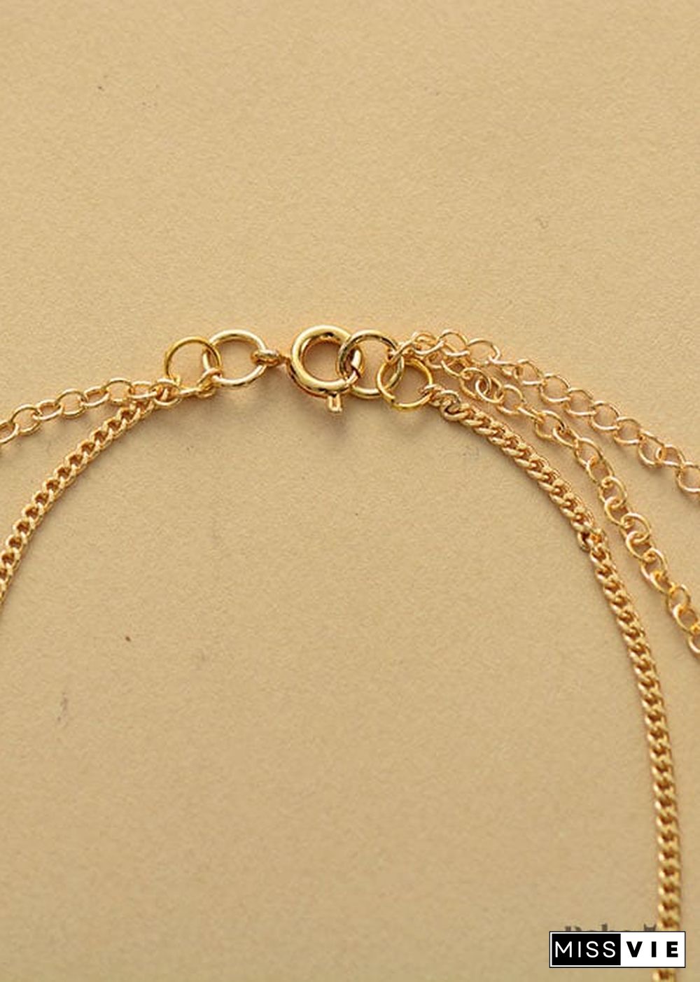 Boho Necklace, 2 Layers Lapis