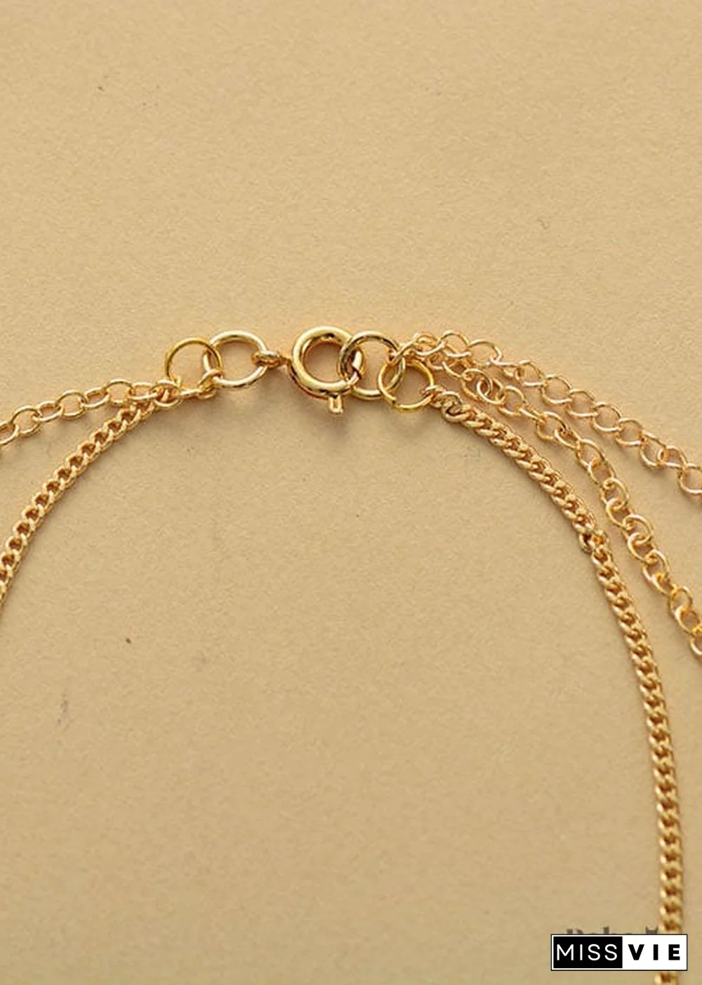 Boho Necklace, 2 Layers Lapis