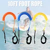 3 Meter/10 Feet Coiled Leash Stand Up Paddle Board Surfboard Leash Leg Rope