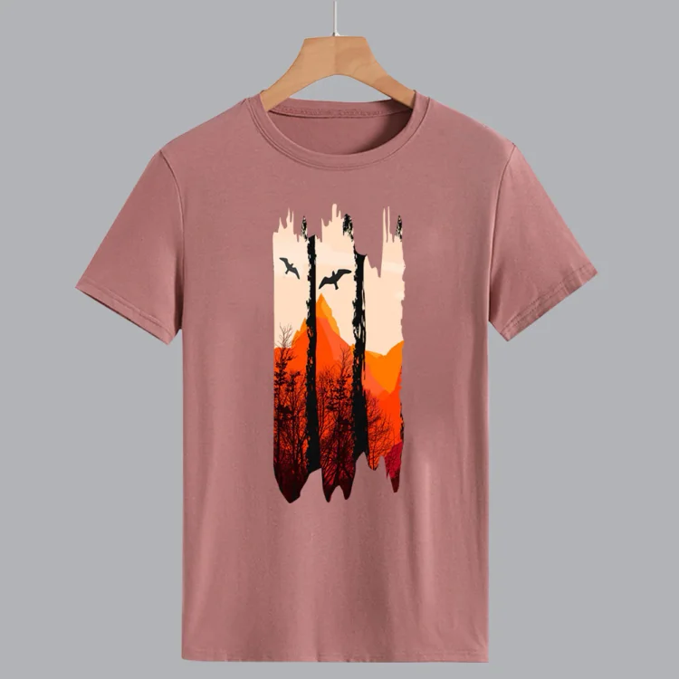 PSL-Hiking landscpe T-shirt Tee -011942