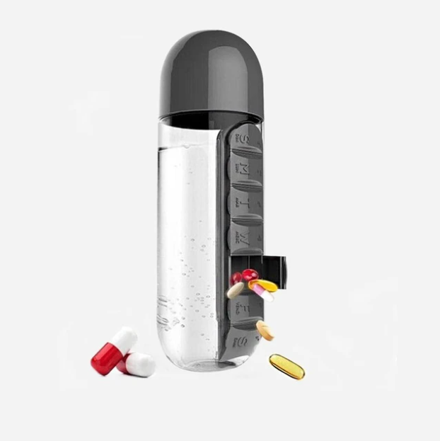 Loveyoufancy Loveyoufancy 1pc Multifunction Random Color Water Bottle