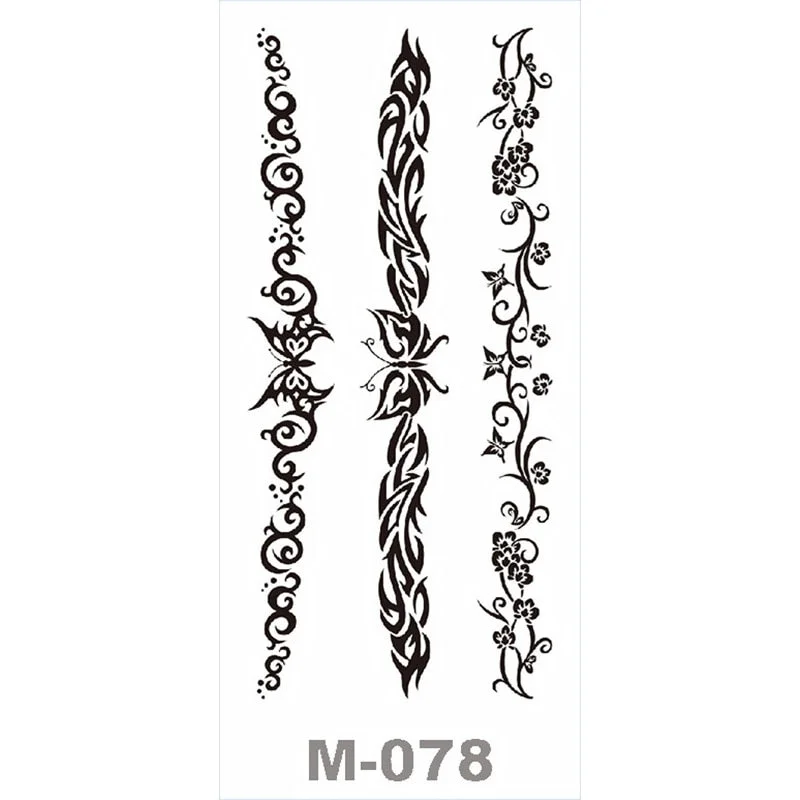 SDRAWING Temporary Tattoo Stickers Butterfly Flower Eagle Scorpion Men And Women Small Size Art Tattoo Neck Hip Arm Chest