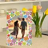 Special Shape Simple Flowers Table Top Diamond Painting Frame Kits for Families