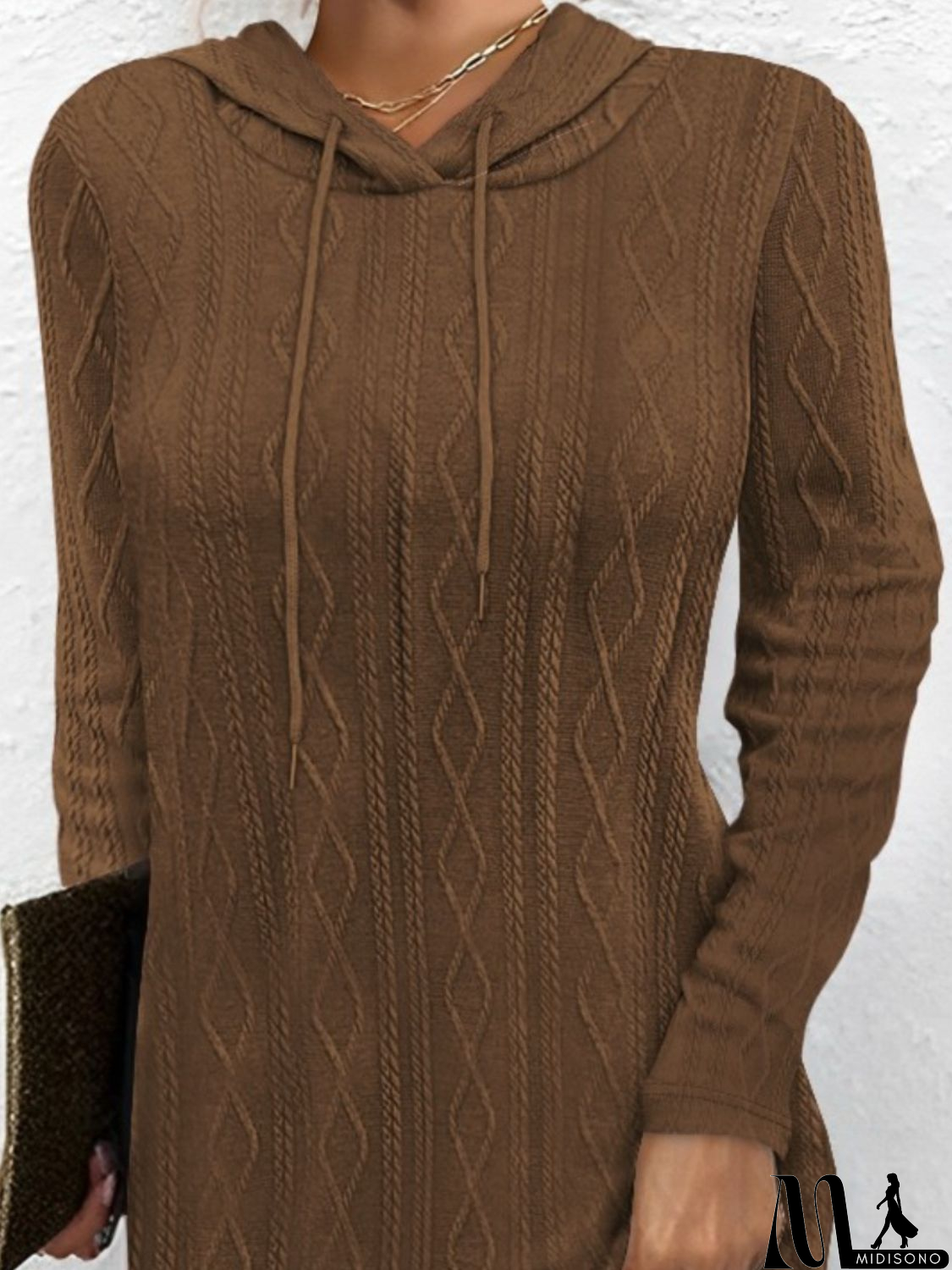 MidiSono - Casual and Fashionable winter Dress