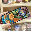 DIY Diamond Painting Leather Flower Sunglass Storage Box Kit