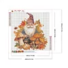 Diamond Painting -5D Full Round Drill Autumn Mushroom Gnome(40x40cm)