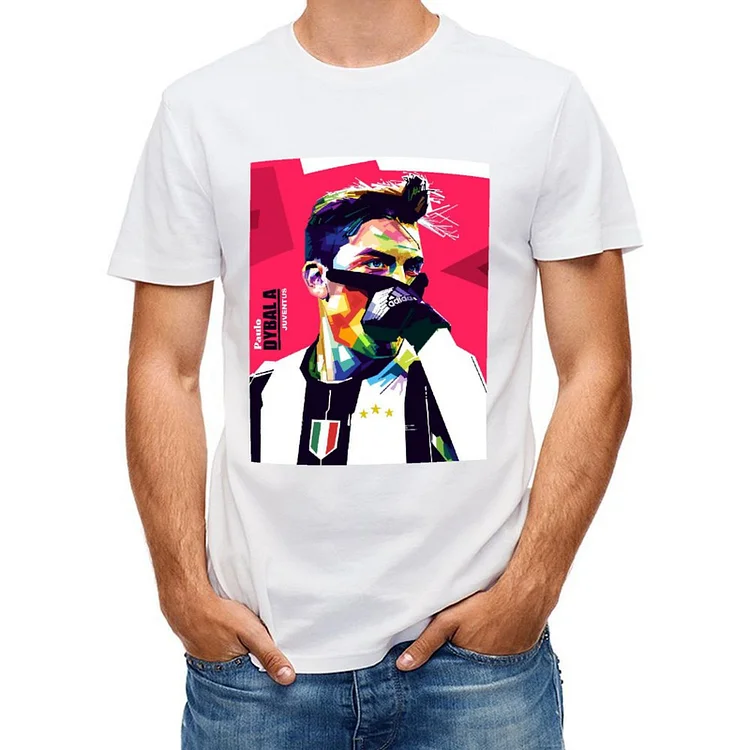 Paulo Dybala Soccer Culture Pop Art Short Sleeve T-Shirt