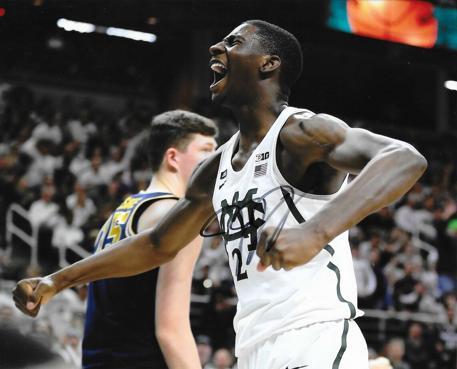 Jaren Jackson Jr. Memphis Grizzlies signed Michigan State Spartans 8x10 Photo Poster painting