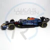 Red Bull Racing F1 RB20 1:8 Scale by Lukas2020 MOC-174398 &bull; 3273 parts &bull; Technic