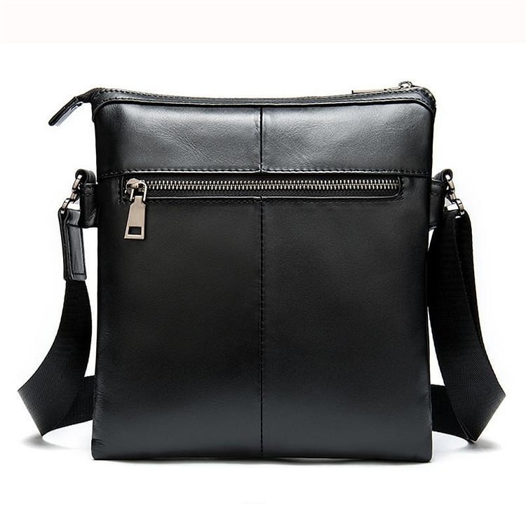 Mens Classic Mulitipurpose Crossbody Bags Leather Shoulder Packs