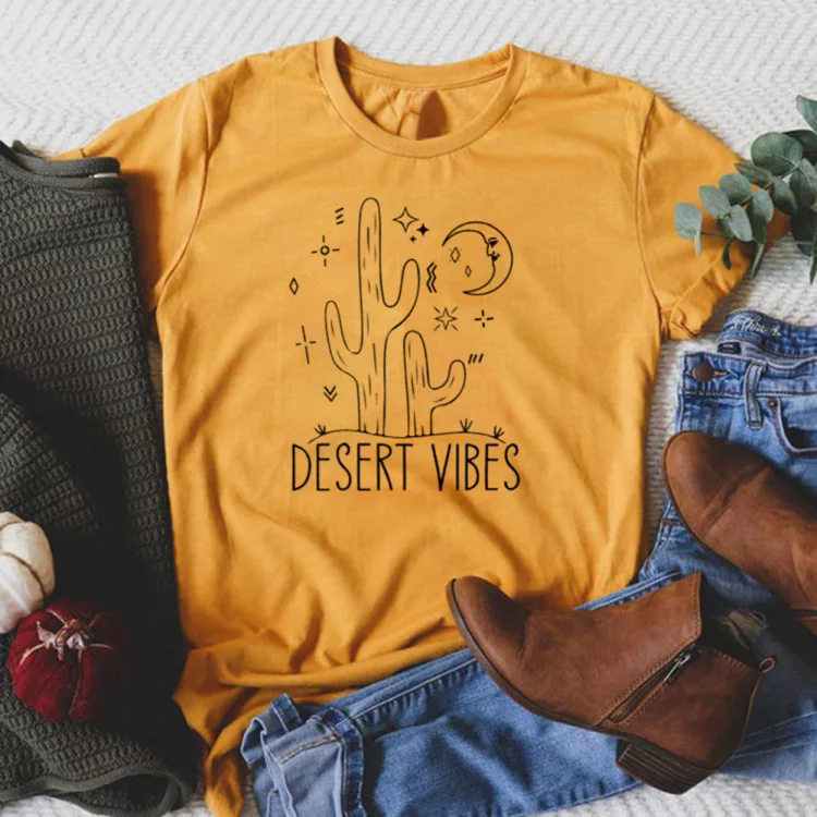 PSL-Nature Lover-Desert Vibes  T-shirt Tee -02894