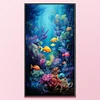Marine Life-11CT Stamped Cross Stitch 40*70cm(Big Size)