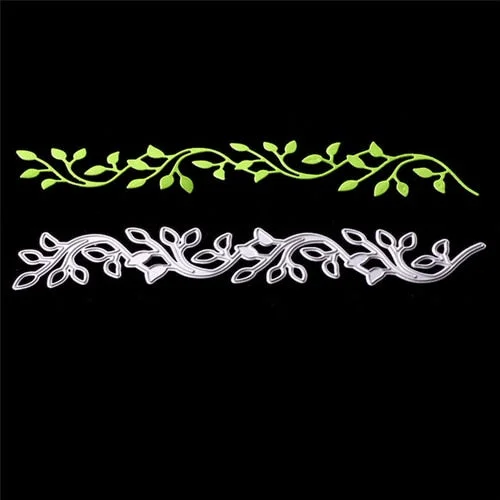 1pc Lace leaves decor Metal cutting stencil for DIY scrapbooking album Paper Card Decorative Craft Embossing Decorative Dies