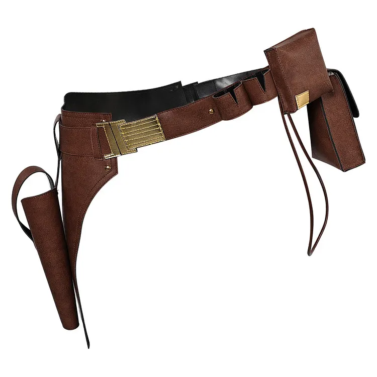 Outlaws (2024) Kay Vess Brown Belt Waistband Cosplay Halloween Carnival Costume Accessories Props