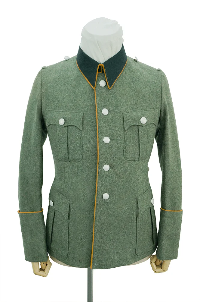   Wehrmacht German M1936 Officer General Wool Piped Service Tunic Jacket German-Uniform
