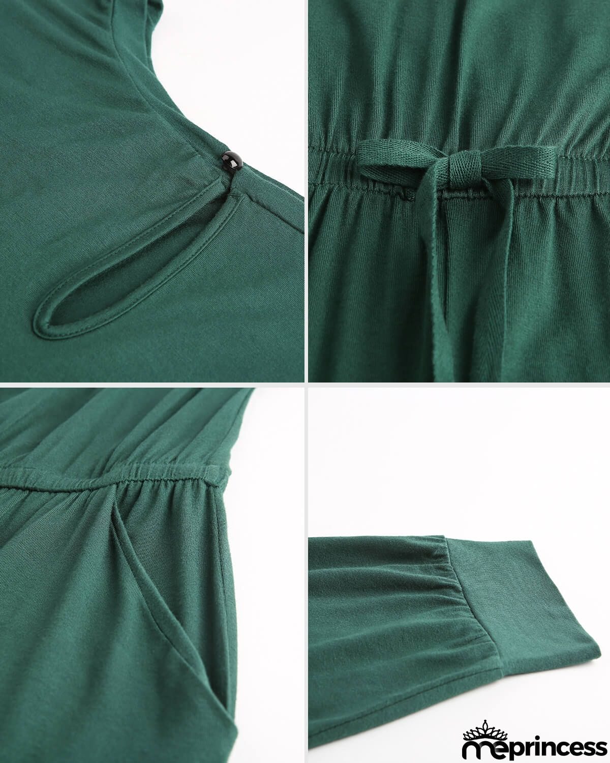 Women's Loose Fit Off Shoulder Jumpsuit Rompers with Pockets