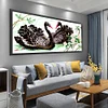 Bead Embroidery - Partial Printed 9CT Black Swan(66x36 CM)