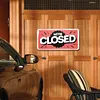 Closed - Car License(12*6Inch)
