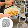 Bowl Cozy Template Cutting Ruler Set (With Instructions)