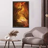 >SALE<5D Diamond Painting Fire Dragon Full Round Drill Rhinestone DIY Wall Arts