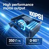 Electric Bike Tire Pump 100 PSI Tire Inflator for Road Bike Mountain Bike E-Bike