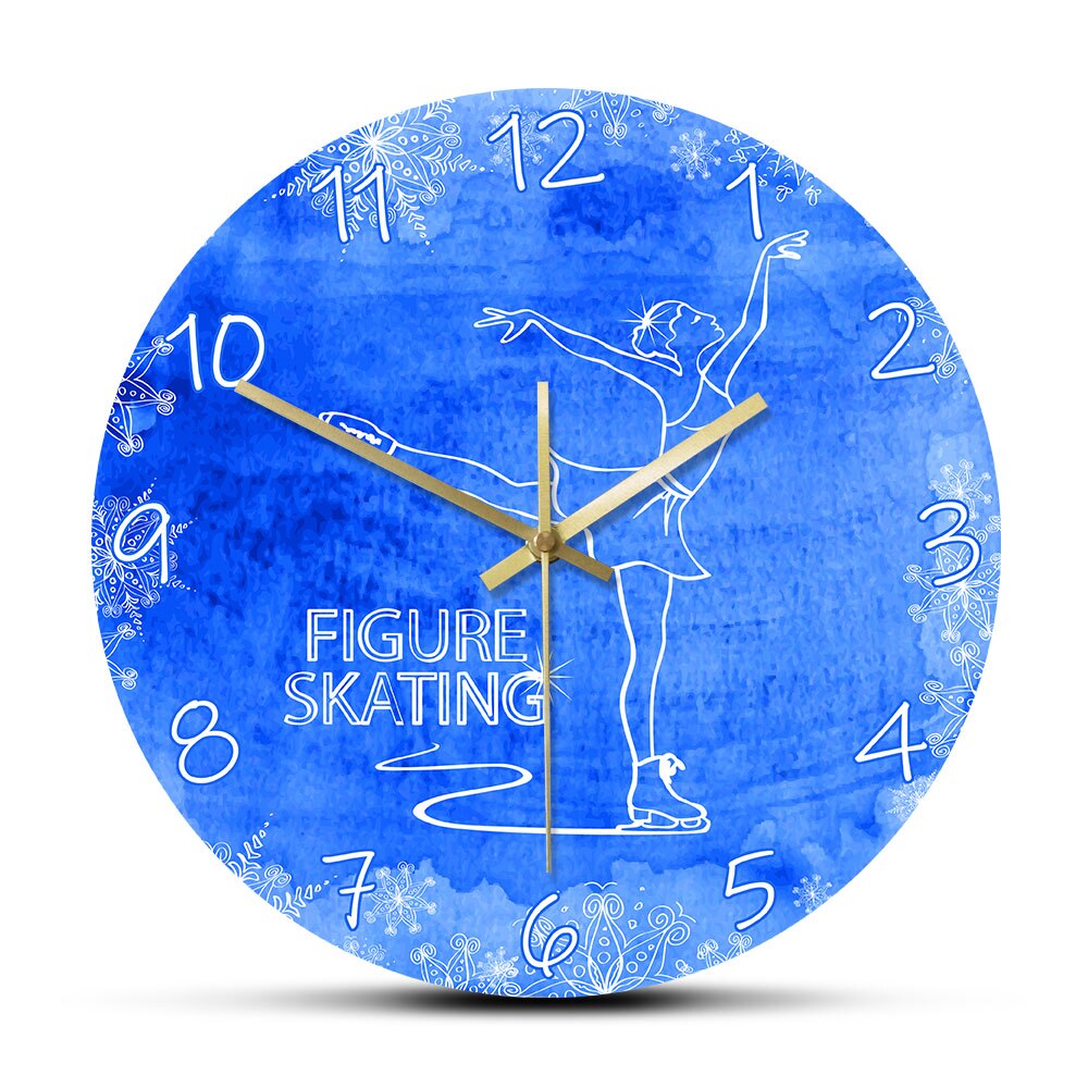 

Figure Skating - Frameless Acrylic Wall Clock, 501 Original