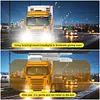 Car Sun Visor Anti-Dazzle Adjustable Sun Blocker Fold Flip Down Clear View Visor