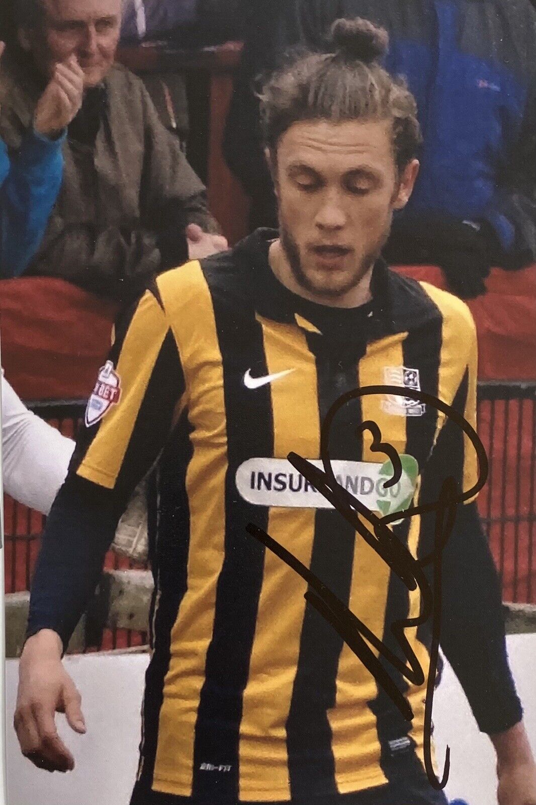 Ben Coker Genuine Hand Signed Cambridge United 6X4 Photo Poster painting