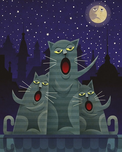 

Choir Cats – Paint By Numbers - 40*50CM, 501 Original