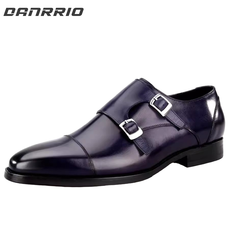 DANRRIO British Style Monk Business Dress Shoes DANRRIO.COM DANRRIO