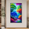 Colourful Trees - Round AB Drills Diamond Painting(45x75cm)